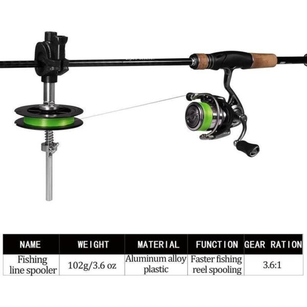 Japanese spinning reel line spooler, portable fishing reel, fishing line winder, lure reel, line winder, fishing tackle wholesale - Image 4