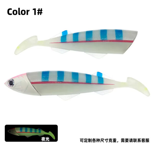 Gran juego cabeza de plomo mar profundo cebo suave grande 26cm_416g 33cm_560g cabeza de pez de metal cebo de pesca señuelo - AliExpress 18 - Image 6