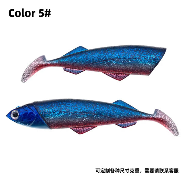 Gran juego cabeza de plomo mar profundo cebo suave grande 26cm_416g 33cm_560g cabeza de pez de metal cebo de pesca señuelo - AliExpress 18 - Image 10