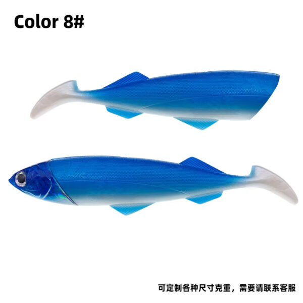 Gran juego cabeza de plomo mar profundo cebo suave grande 26cm_416g 33cm_560g cabeza de pez de metal cebo de pesca señuelo - AliExpress 18 - Image 13